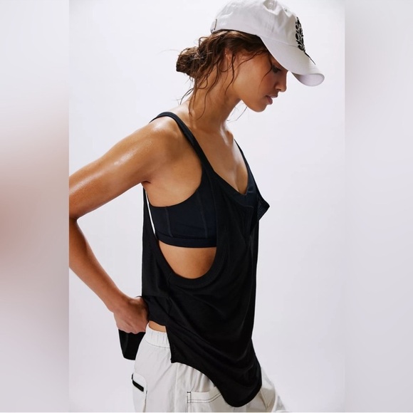 FP Free People Movement Batter Up Tank in Black - Picture 2 of 12